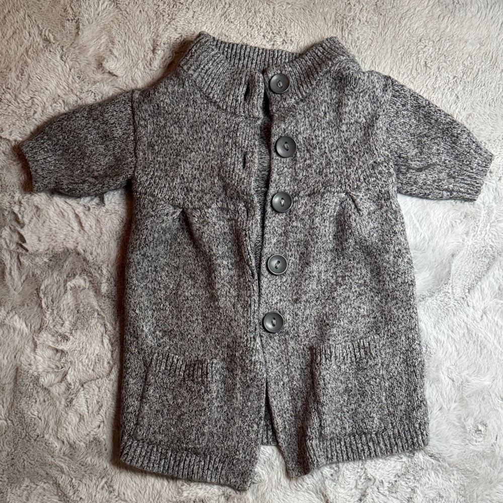 The Limited Gray Button-Up Cardigan